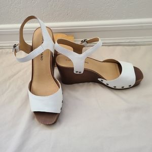 Lucky Brand Zashti Wedge Heel Platform Sandals